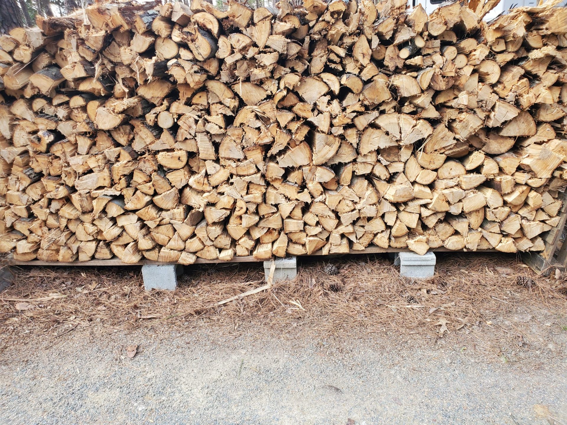 Firewood Delivery Truck